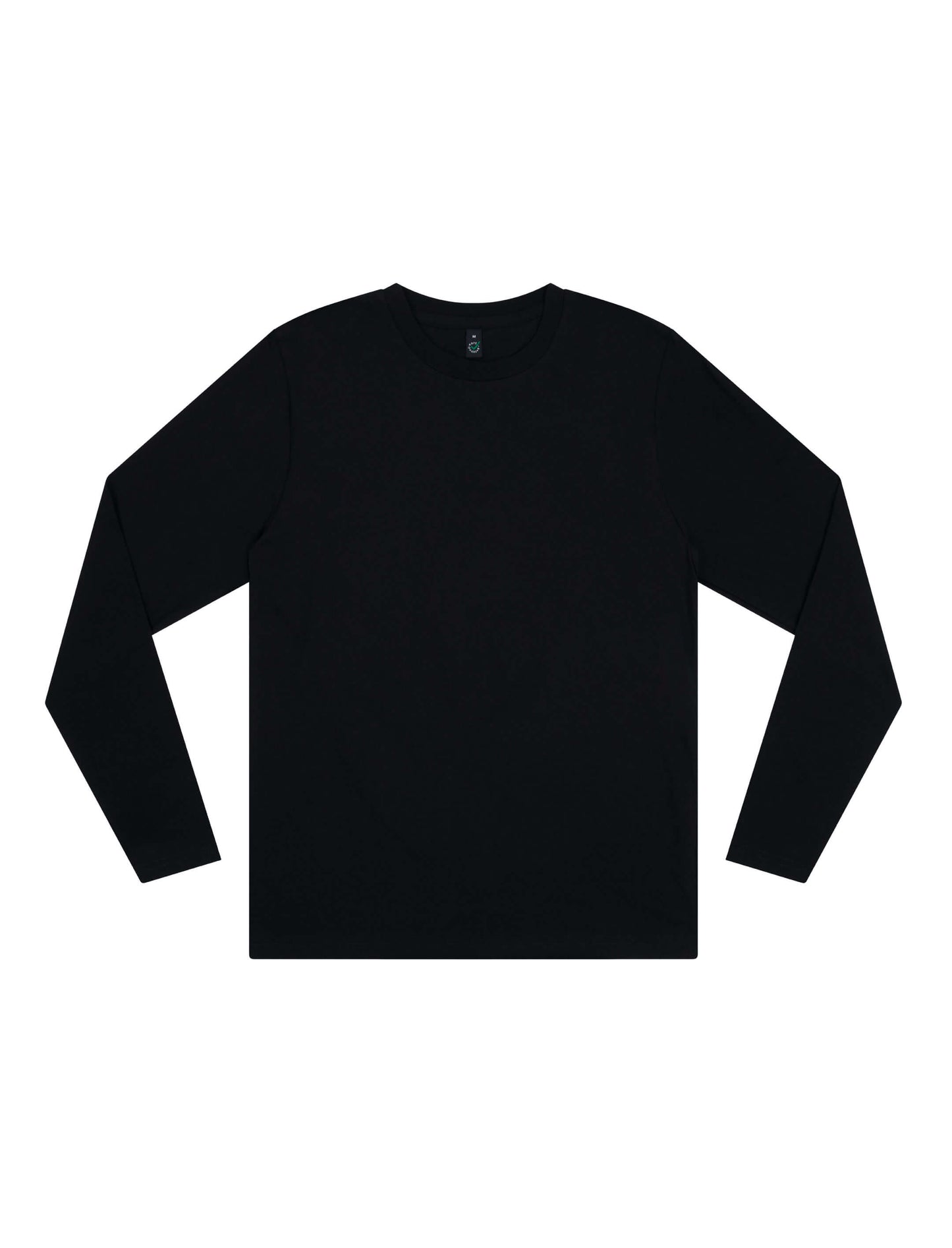 Earth Positive® Long Sleeve T-shirt - Black - L