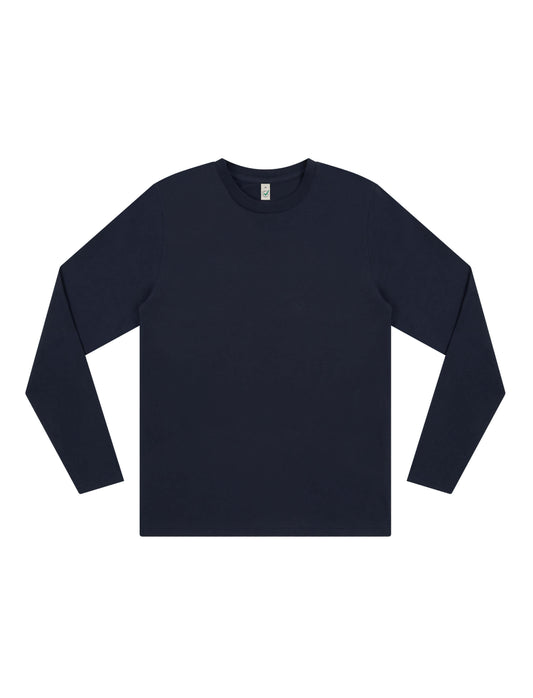 Earth Positive® Long Sleeve T-shirt - French Navy - M