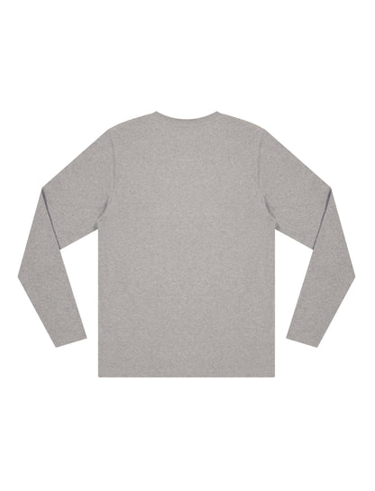 Earth Positive® Long Sleeve T-shirt - Light Heather - 2XL