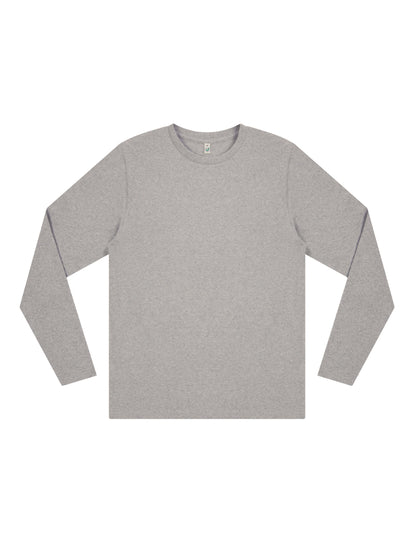 Earth Positive® Long Sleeve T-shirt - Light Heather - M