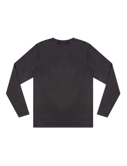 Earth Positive® Long Sleeve T-shirt - Stone Washed Black - S