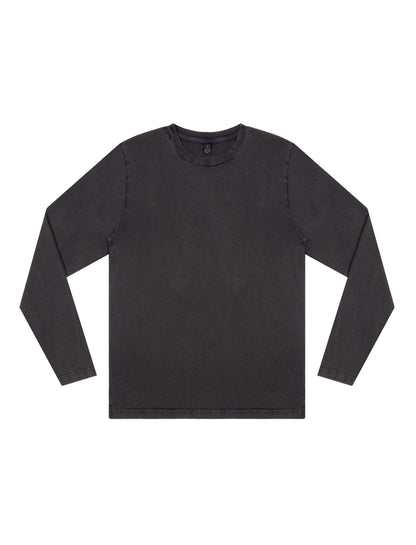 Earth Positive® Long Sleeve T-shirt - Stone Washed Black - S