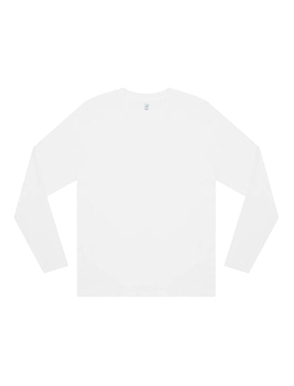 Earth Positive® Long Sleeve T-shirt - White - L