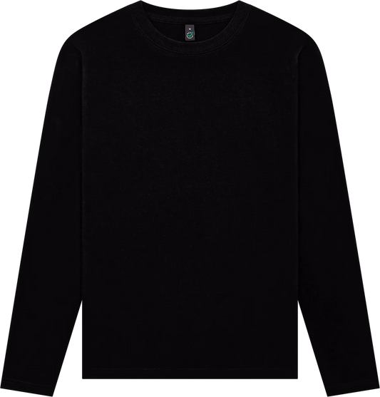 EP01L-BL6 - Earth Positive® Long Sleeve T-shirt - Black