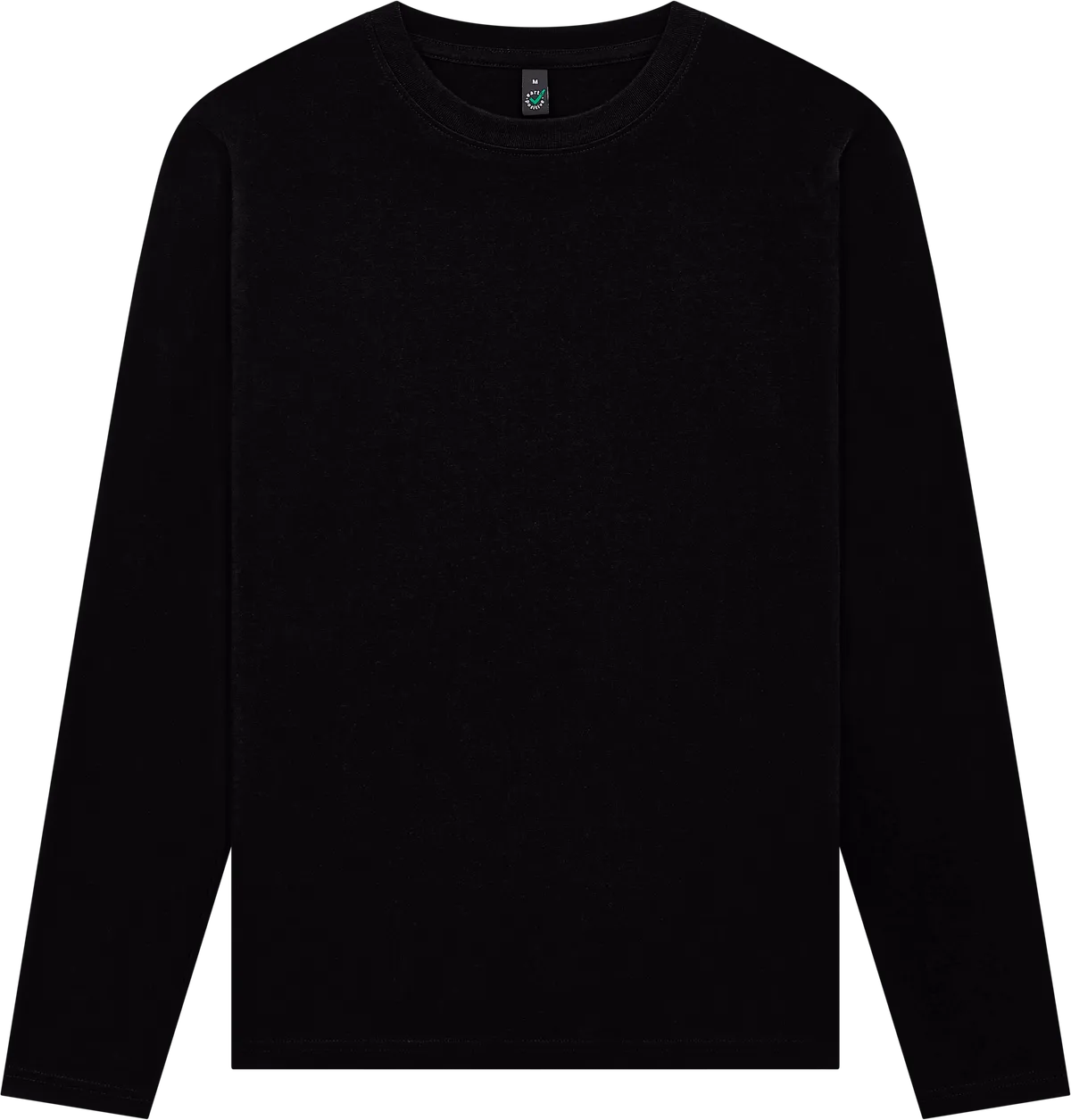 EP01L-BL5 - Earth Positive® Long Sleeve T-shirt - Black