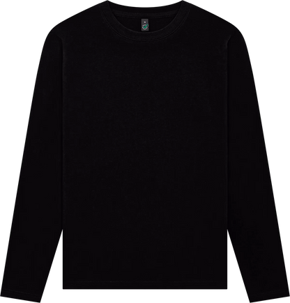 EP01L-BL5 - Earth Positive® Long Sleeve T-shirt - Black