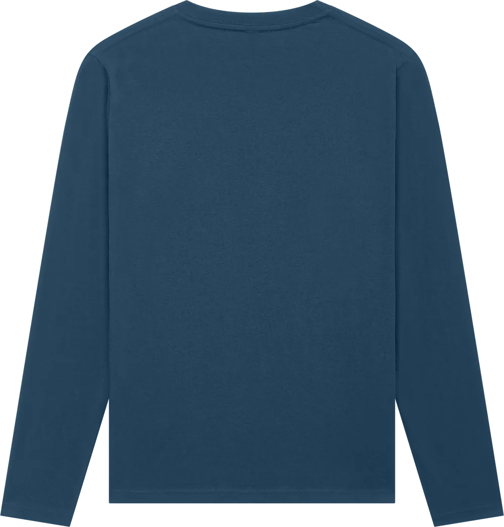 EP01L-DE5 - Long Sleeve T-shirt - Denim Blue