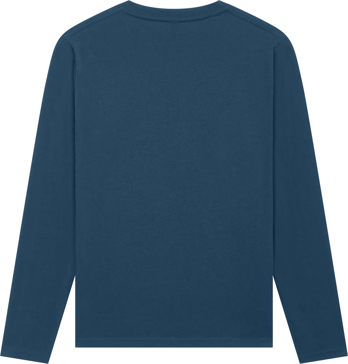 EP01L-DE4 - Earth Positive® Long Sleeve T-shirt - Denim Blue