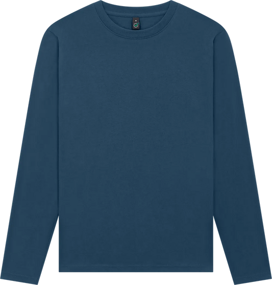 EP01L-DE3 - Long Sleeve T-shirt - Denim Blue