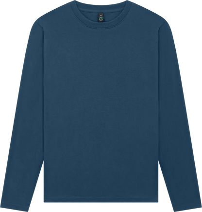 EP01L-DE6 - Long Sleeve T-shirt - Denim Blue