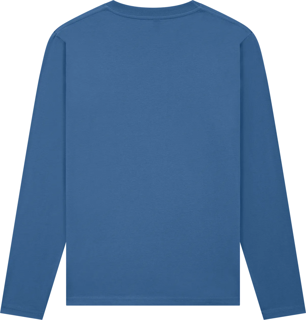 EP01L-FDE1 - Earth Positive® Long Sleeve T-shirt - Faded Denim