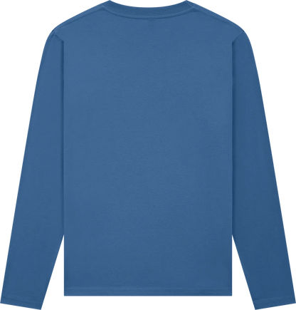 EP01L-FDE1 - Earth Positive® Long Sleeve T-shirt - Faded Denim
