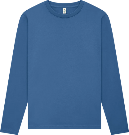 EP01L-FDE3 - Long Sleeve T-shirt - Faded Denim