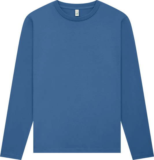 EP01L-FDE3 - Long Sleeve T-shirt - Faded Denim