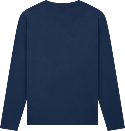 EP01L-FRNA3 - Earth Positive® Long Sleeve T-shirt - French Navy