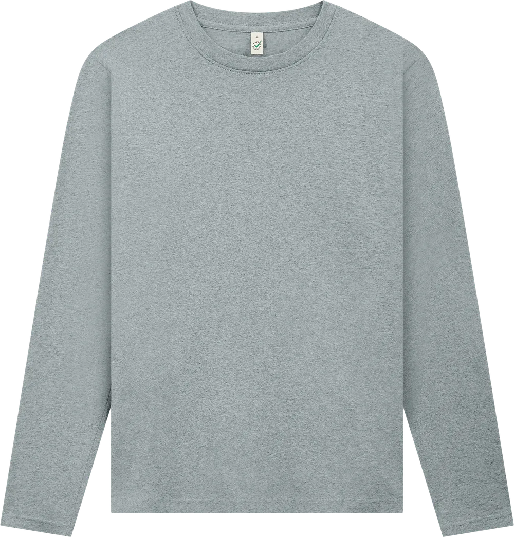 EP01L-LHE5 - Long Sleeve T-shirt - Light Heather