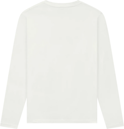 EP01L-SWH2 - Earth Positive® Long Sleeve T-shirt - Stone Washed White