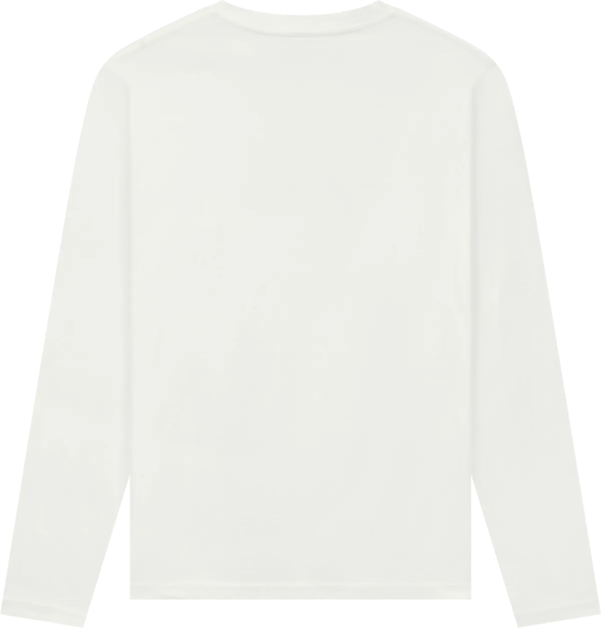 EP01L-SWH3 - Long Sleeve T-shirt - Stone Washed White