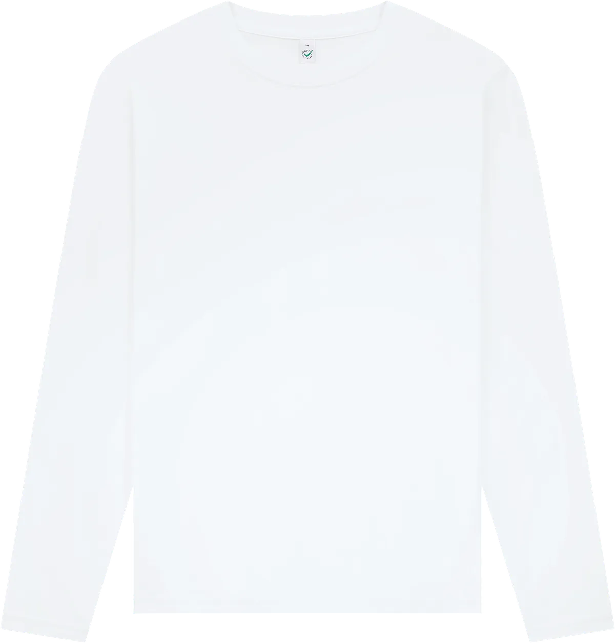 EP01L-WH3 - Earth Positive® Long Sleeve T-shirt - White