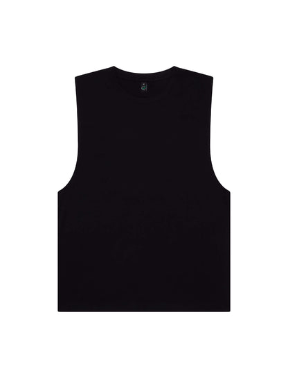 Earth Positive® Sleeveless T-shirt - Black - S