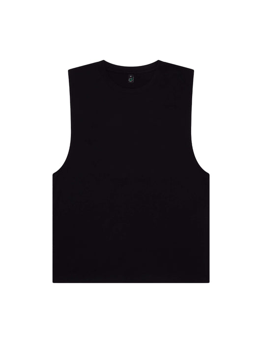 Earth Positive® Sleeveless T-shirt - Black - XL