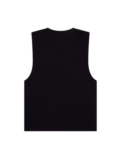 Earth Positive® Sleeveless T-shirt - Black - S