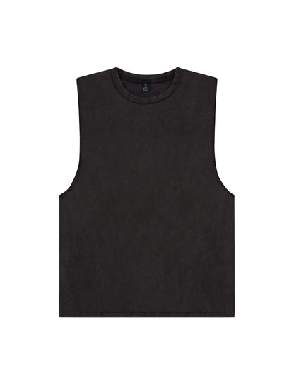 Earth Positive® Sleeveless T-shirt - Stone Washed Black - L