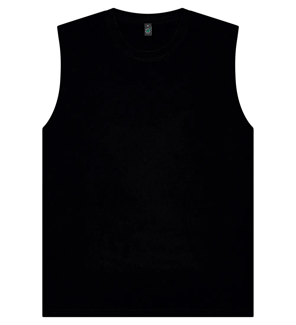 EP01S-BL3 - Sleeveless T-shirt - Black