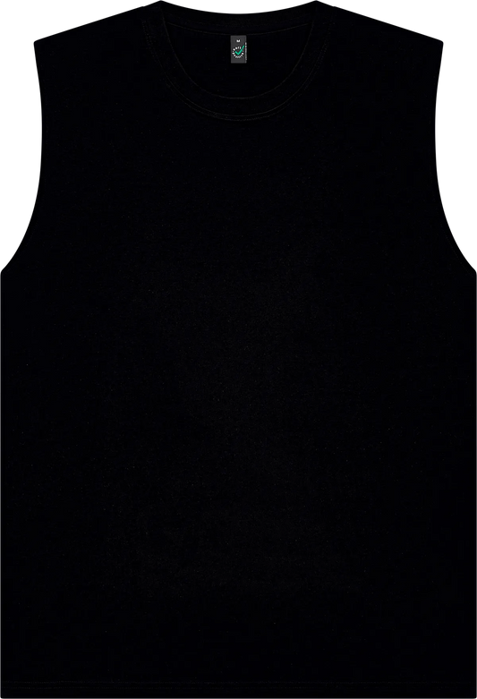 EP01S-BL4 - Earth Positive® Sleeveless T-shirt - Black