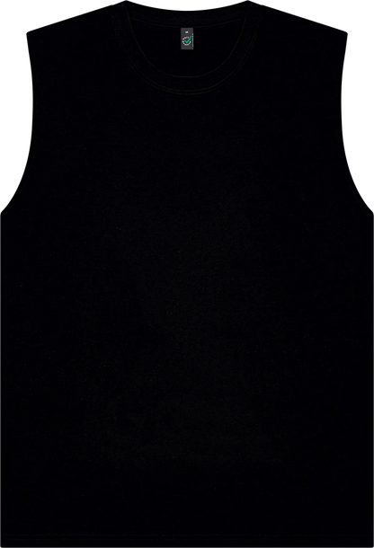 EP01S-BL3 - Earth Positive® Sleeveless T-shirt - Black
