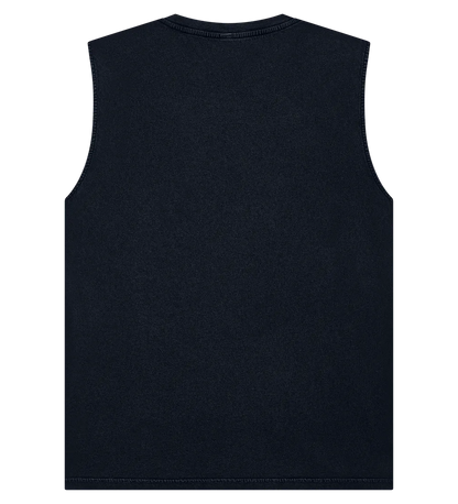 EP01S-SBL1 - Sleeveless T-shirt - Stone Washed Black