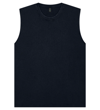 EP01S-SBL4 - Sleeveless T-shirt - Stone Washed Black