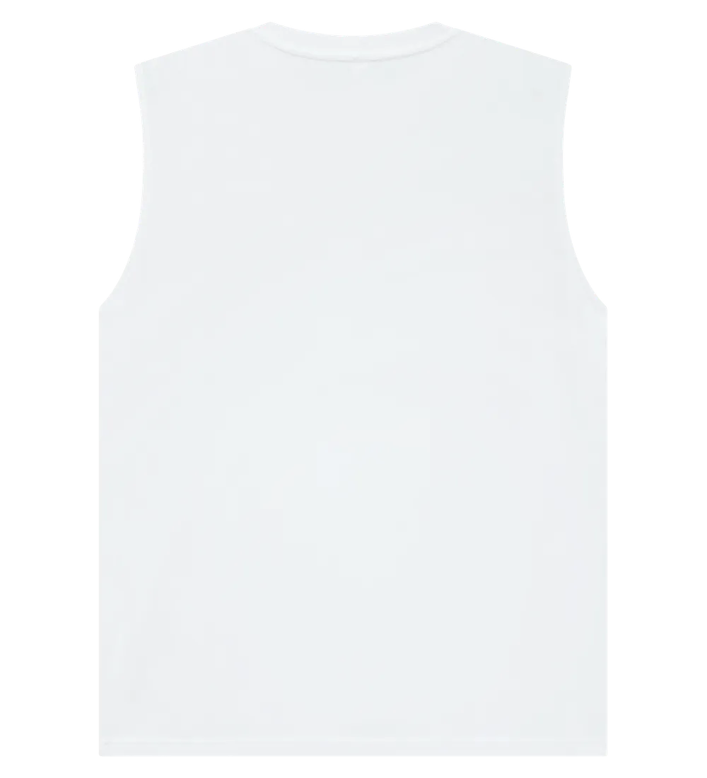 EP01S-WH0 - Sleeveless T-shirt - White