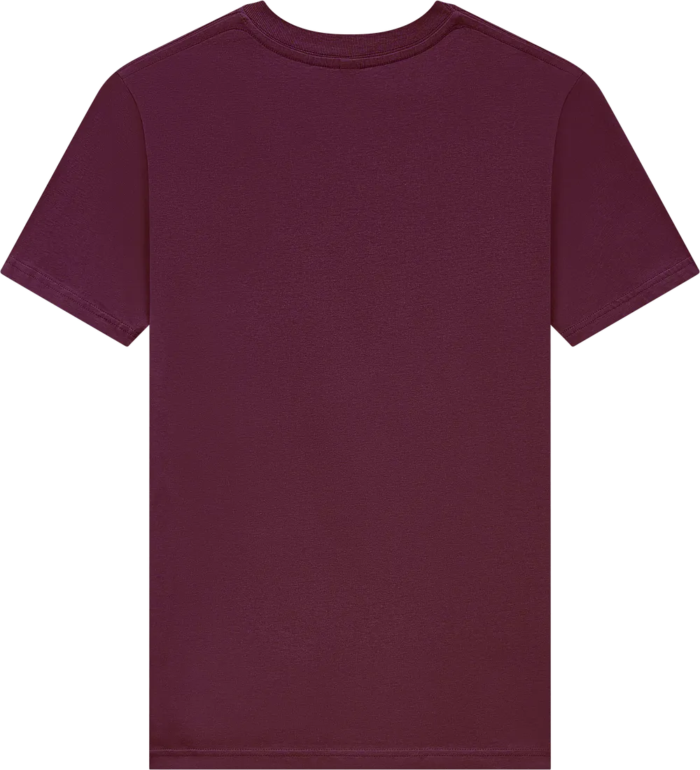 EP01-BU6 - Jersey T-shirt - Burgundy