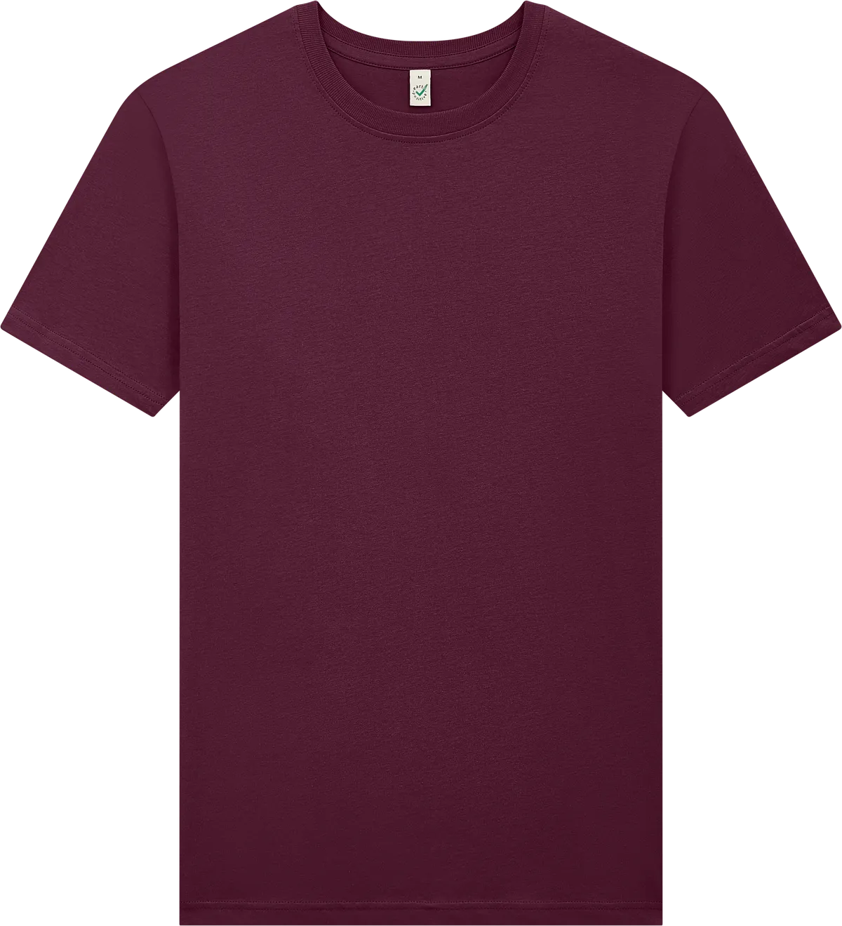 EP01-BU0 - Earth Positive® Jersey T-shirt - Burgundy