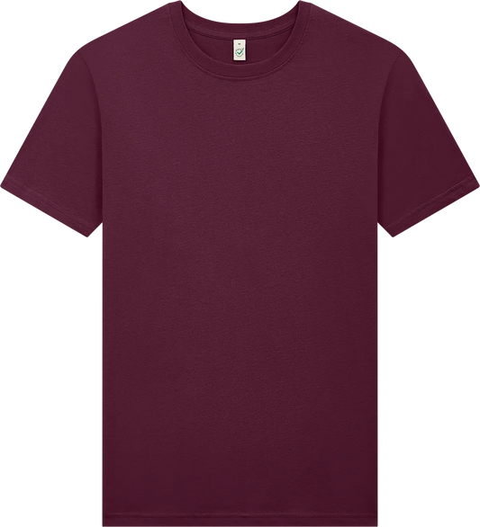 EP01-BU0 - Earth Positive® Jersey T-shirt - Burgundy