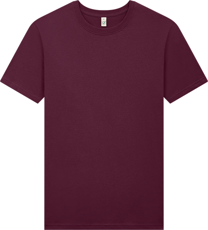 EP01-BU6 - Earth Positive® Jersey T-shirt - Burgundy