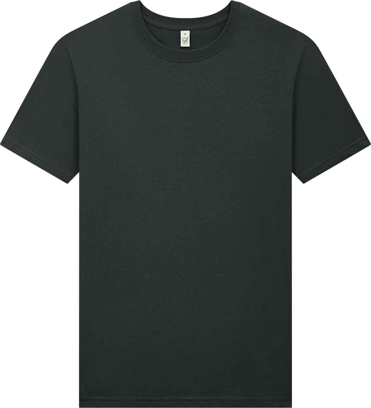 EP01-DCH1 - Earth Positive® Jersey T-shirt - Dark Charcoal
