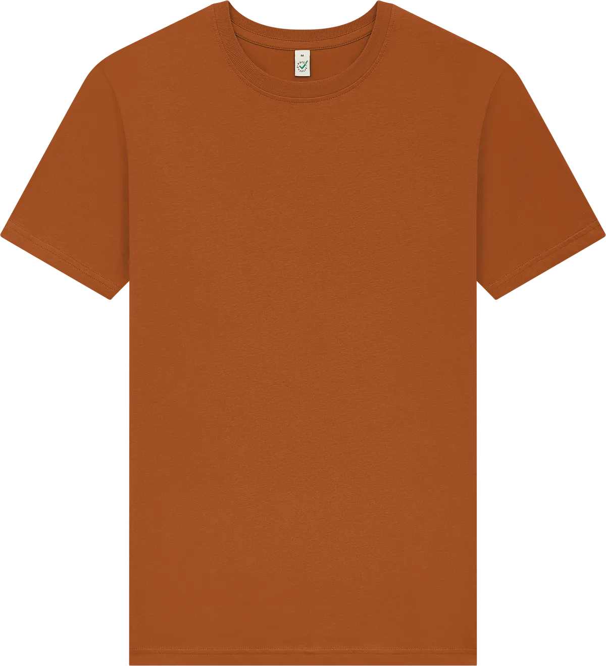 EP01-DO4 - Earth Positive® Jersey T-shirt - Rust (Dark Orange)