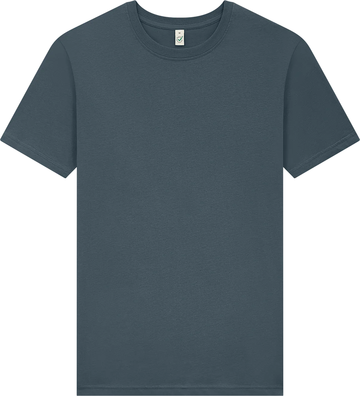 EP01-LCH2 - Earth Positive® Jersey T-shirt - Light Charcoal