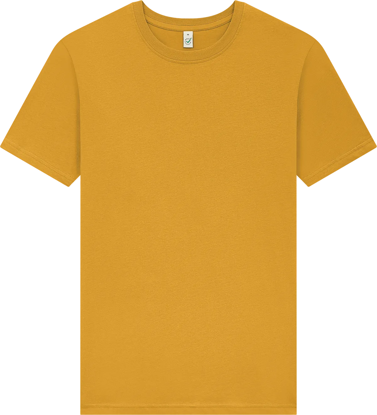 EP01-MA5 - Earth Positive® Jersey T-shirt - Burnt Yellow (Mango)