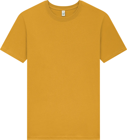 EP01-MA4 - Earth Positive® Jersey T-shirt - Burnt Yellow (Mango)