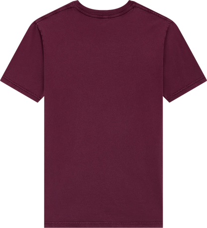 EP01-SBU3 - Jersey T-shirt - Stone Washed Burgundy