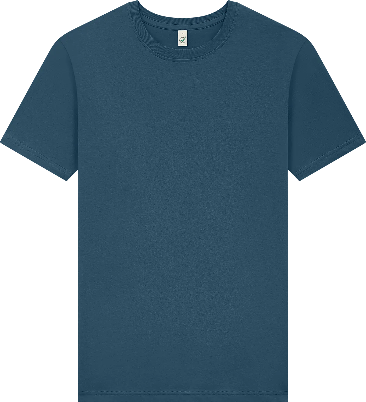 EP01-SDE2 - Earth Positive® Jersey T-shirt - Stone Washed Denim