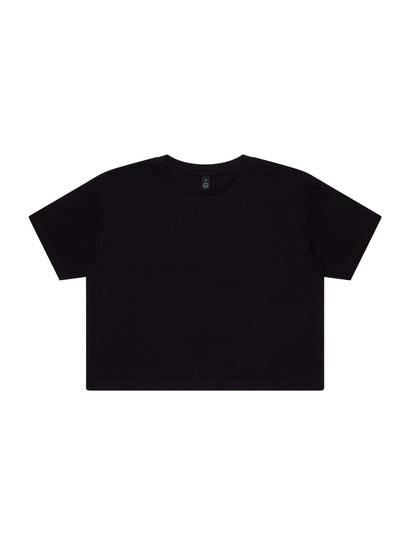 Earth Positive® Women's Premium Boxy T-shirt - Black - L
