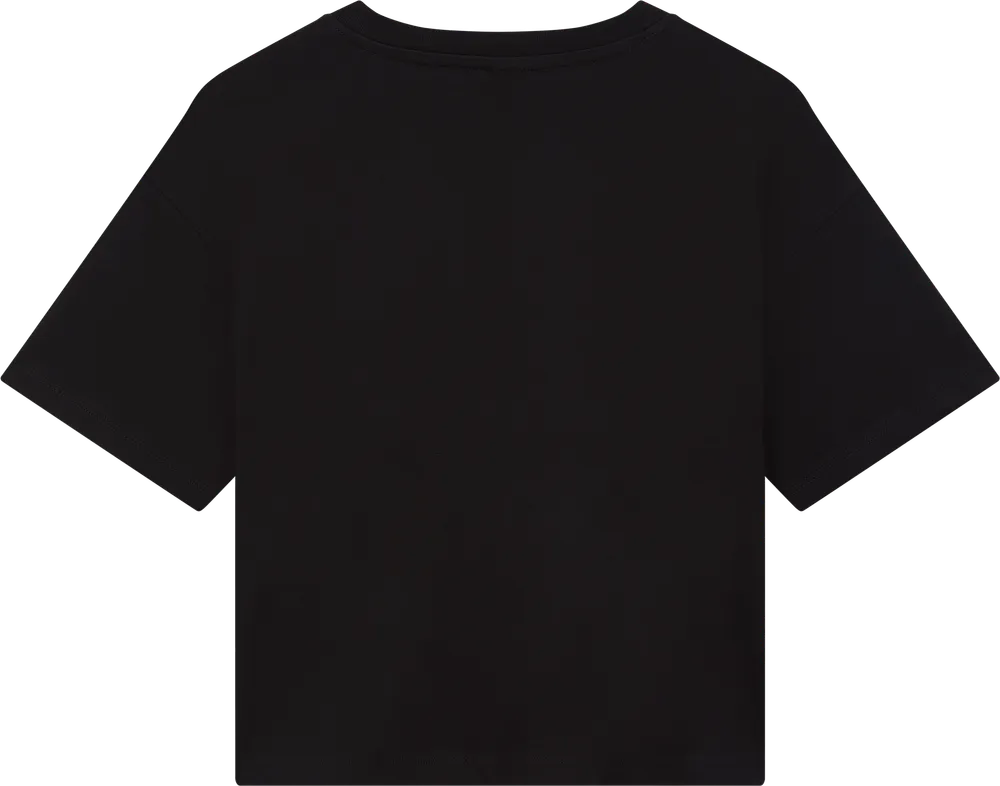 EP026-BL0 - Women's Premium Boxy T-shirt - Black