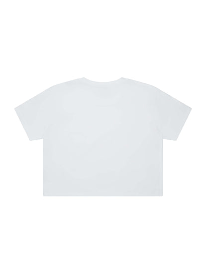Earth Positive® Women's Premium Boxy T-shirt - White - S