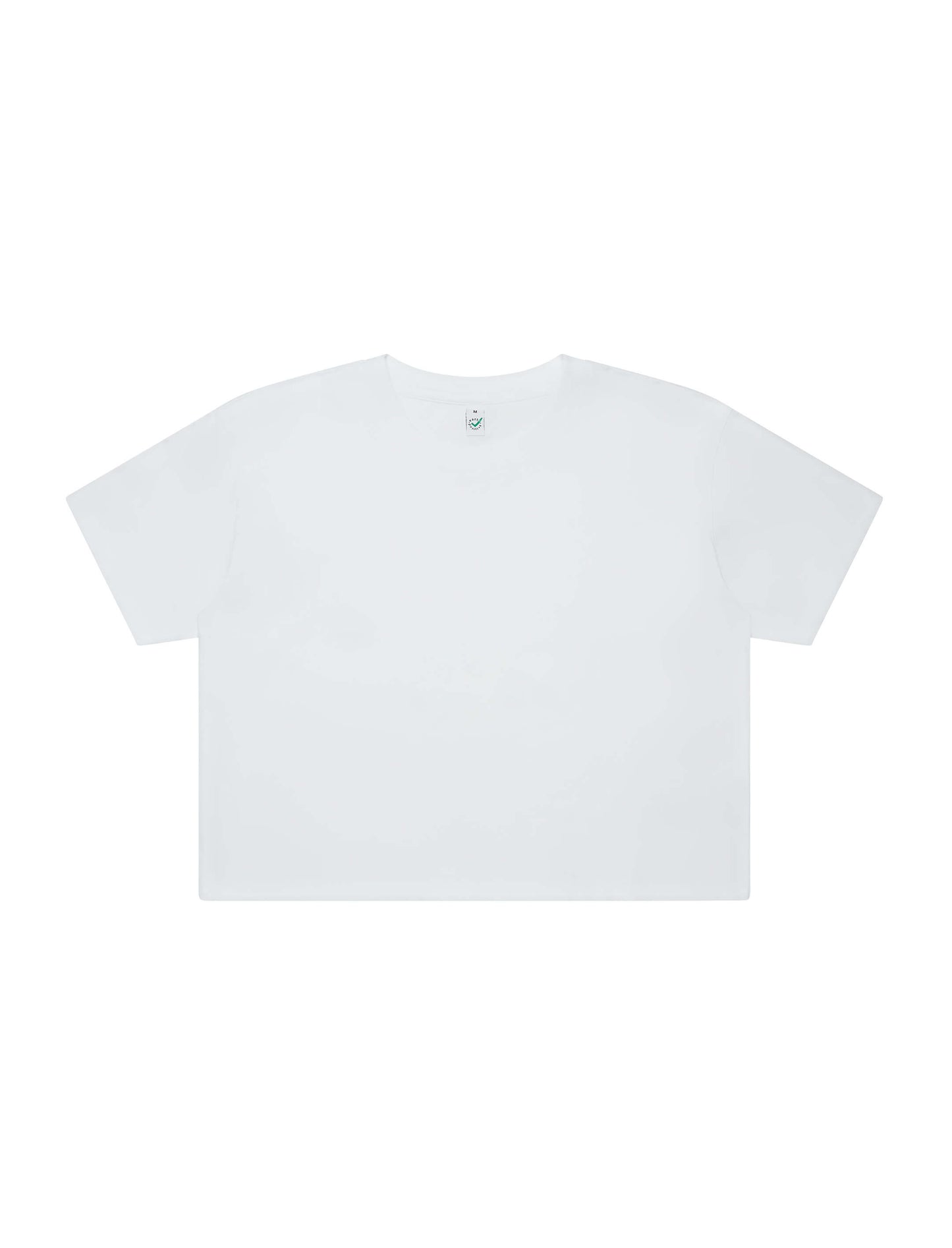 Earth Positive® Women's Premium Boxy T-shirt - White - S