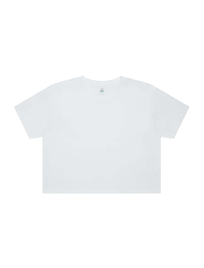 Earth Positive® Women's Premium Boxy T-shirt - White - S