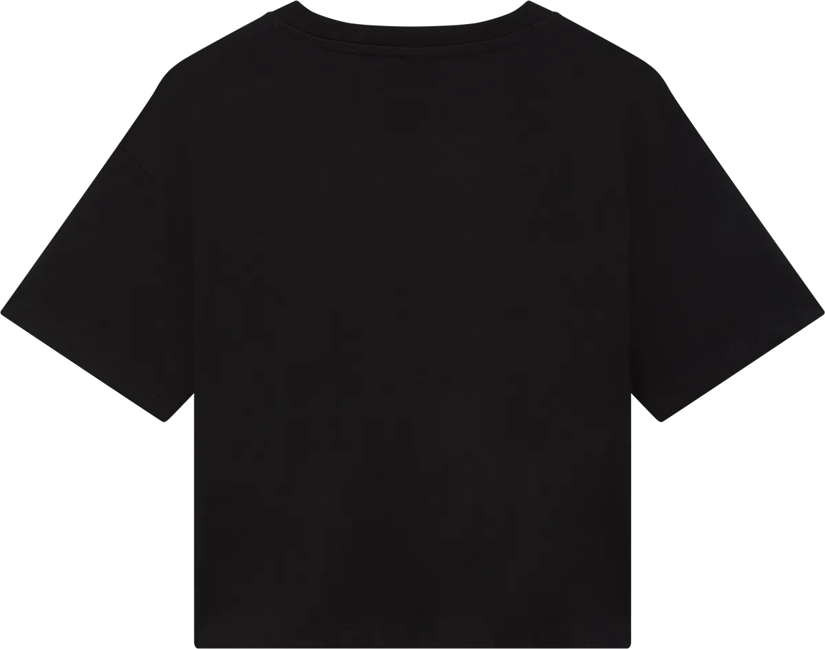 EP026-BL1 - Women's Premium Boxy T-shirt - Black